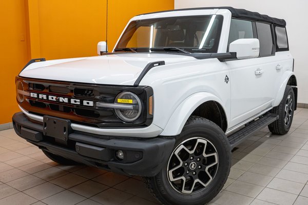 Bronco OUTER BANKS 4X4 2.7L ECOBOOST *314A *NAV* CUIR B&O