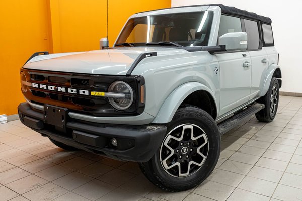 Bronco OUTER BANKS 4X4 *2.7L ECOBOOST* 314A NAV CUIR B&O