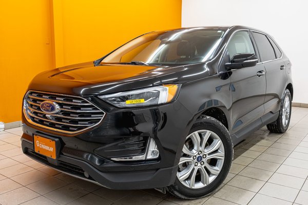 Edge TITANIUM AWD *TOIT* CUIR B&O SIÈGES CHAUF REG ADAP