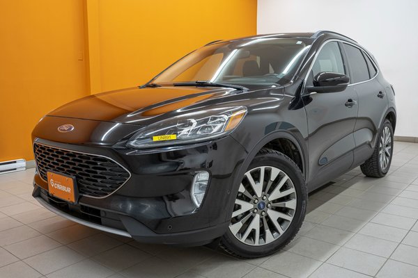 Escape TITANIUM PREMIUM HYBRID AWD *TOIT* NAV HAYON ÉLECT