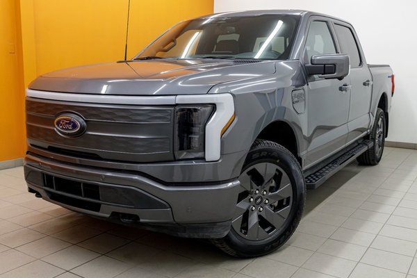 F-150 Lightning LARIAT CREW 4X4 *CUIR* NAV *SIEGES VENTIL* CAM 360