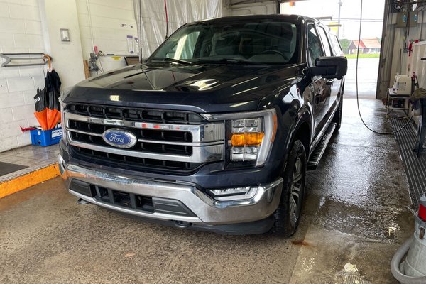 F-150 LARIAT HYBRID CREW 4X4 *3.5L POWERBOOST* NAV CUIR