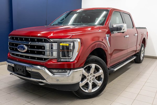 F-150 LARIAT CREW 4X4 V8 *TOIT* NAV CUIR SIÈGES VENTIL