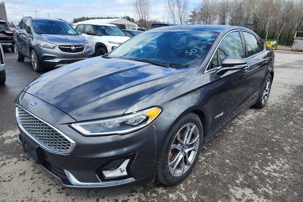FUSION HYBRID TITANIUM *TOIT* NAV SIÈGES VENT CUIR REG ADAPT USB