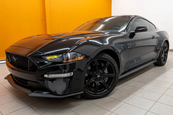 Mustang GT COUPE V8 5.0L *TRIPLE BLACK* PUSH START *BAS KM