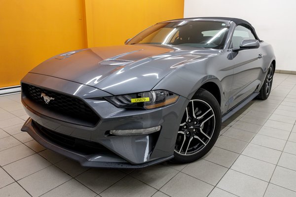 Mustang ECOBOOST *CONVERTIBLE* ECHAPP PERF CARPLAY *BAS KM