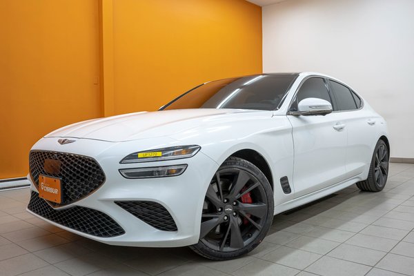 G70 3.3T SPORT AWD *TOIT* NAV CUIR SIÈGES VENTIL HUD