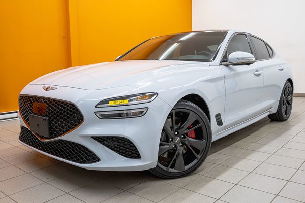G70 3.3T SPORT AWD *TOIT* CUIR ROUGE *BREMBO* HUD *NAV
