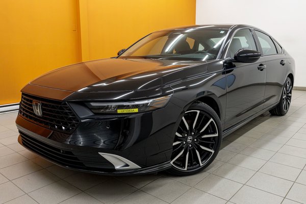Accord Hybrid TOURING *TOIT* NAV CUIR SIÈGES VENT REG ADAPT HUD
