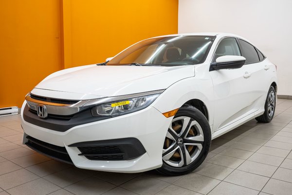 Civic LX *SIÈGES CHAUFF* CARPLAY BLUETOOTH CAMÉRA A/C