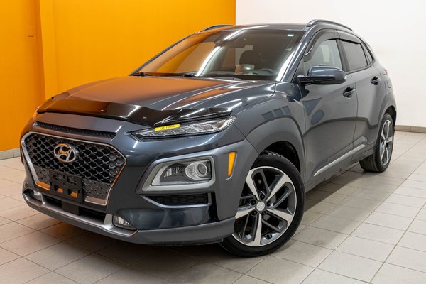 Kona ULTIMATE AWD *TOIT* NAV CUIR SIÈGES CHAUFF HUD