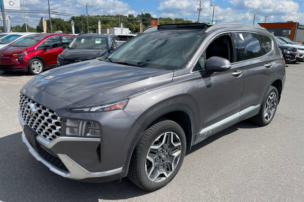 Santa Fe Plug-In Hybrid LUXURY AWD *TOIT* NAV CUIR SIÈGES VENT HAYON ELECT