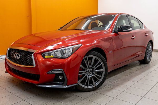 Q50 RED SPORT 400 AWD *TOIT* NAV *CAM 360*SIEGES CHAUF