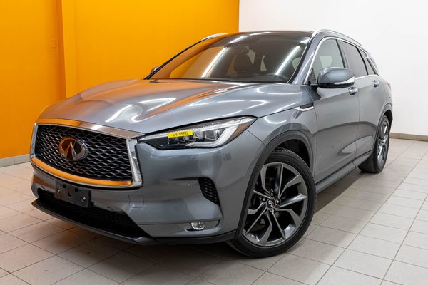 QX50 SENSORY AWD *TOIT* NAV CUIR BOSE SIEGES VENTIL HUD
