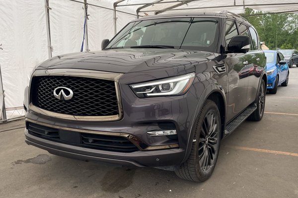 QX80 LUXURY AWD *8 PLACES* TOIT NAV CUIR SIÈGES VENTIL
