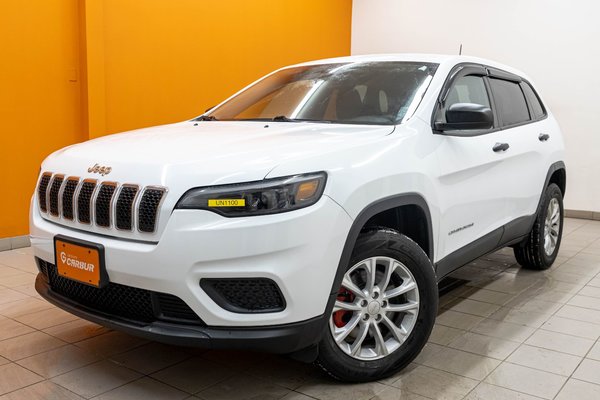 Cherokee SPORT 4X4 V6 *SIÈGES / VOLANT CHAUFF* CARPLAY USB