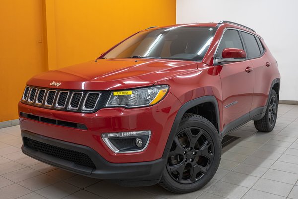 Compass LIMITED 4X4 *CUIR* SIÈGES / VOLANT CHAUFF CARPLAY