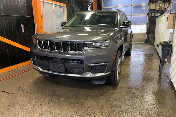 Grand Cherokee L LIMITED 4X4 *TOIT* NAV CUIR SIÈGES CHAUFF 6 PLACES