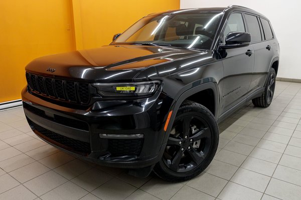 Grand Cherokee L LIMITED BLACK 4X4 *TOIT* 7 PLACES *NAV* HAYON ELEC