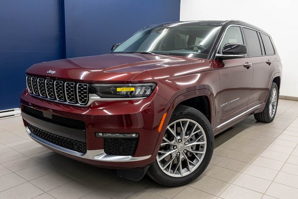Grand Cherokee L SUMMIT RESERVE 4X4 *TOIT* NAV SIÈGES VENT CUIR