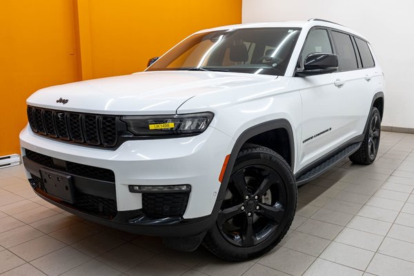 Grand Cherokee L LIMITED 4X4 *TOIT* NAV SIÈGES VENT HAYON ELECT