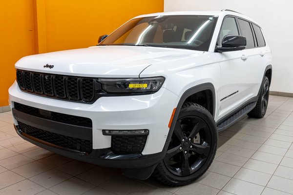 Grand Cherokee L LIMITED 4X4 *TOIT* NAV SIÈGES VENTIL HAYON ELECT