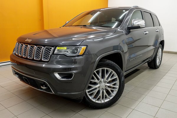Grand Cherokee OVERLAND 4X4 *TOIT* GR REMORQ NAV CUIR SIÈGES VENT