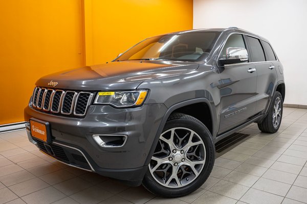 Grand Cherokee LIMITED 4X4 *NAV* CUIR SIÈGES CHAUFF HAYON ELECT