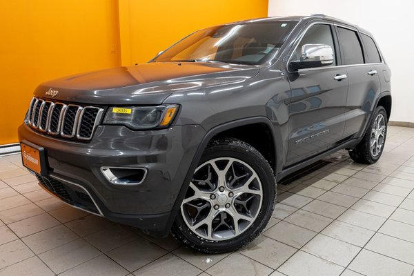 Grand Cherokee LIMITED 4X4 *TOIT* NAV CUIR SIÈGES VENT HAYON ELEC