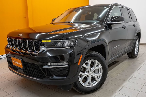 Grand Cherokee LIMITED 4X4 *NAV* CUIR *SIEGES CHAUF* CARPLAY *USB