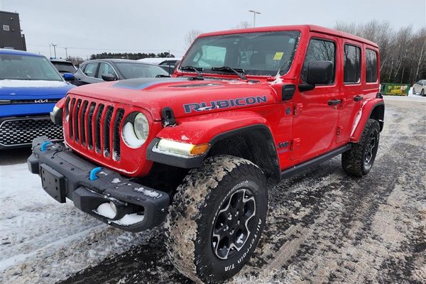 Wrangler 4xe RUBICON 4X4 *GR REMORQ* NAV CUIR SIÈGES CHAUFF