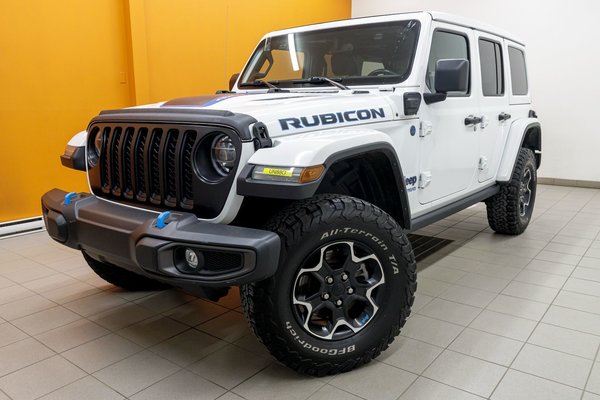Wrangler 4xe RUBICON 4X4 *TOIT SKY* GR REMORQ NAV SIÈGES CHAUFF