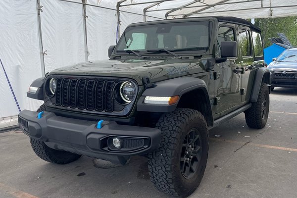 Wrangler 4xe WILLYS 4X4 *2 TOITS* CARPLAY *GR REMORQ* WIFI* USB