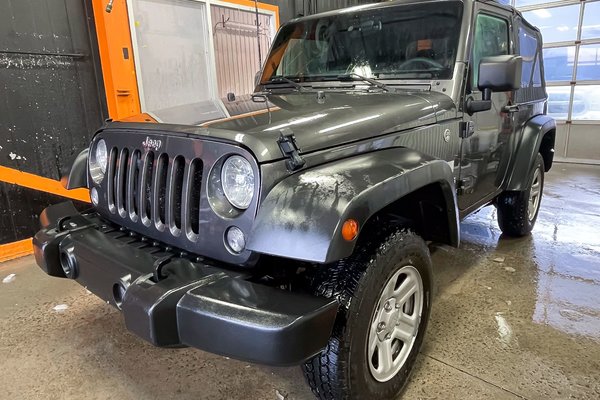 Wrangler JK SPORT 4X4 V6 3.6L *A/C* *REGULATEUR VITESSE *PROMO