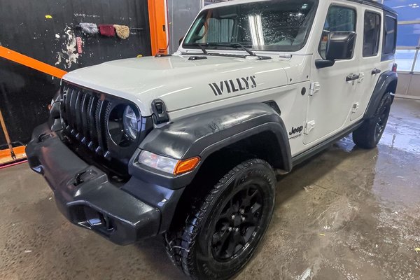 Wrangler Unlimited WILLYS 4X4 V6 *GR. REMORQ* SIÈGES / VOLANT CHAUFF