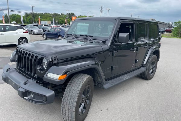 Wrangler Unlimited SAHARA 4X4 V6 *NAV* CUIR SIÈGES / VOLANT CHAUFF