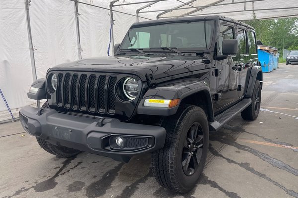 Wrangler Unlimited SAHARA 4X4 V6 *NAV* CUIR SIÈGES / VOLANT CHAUFF