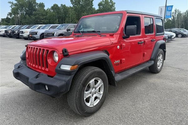 Wrangler SPORT S 4X4 *AUTO* SIEGES CHAUF *A/C* BLUETOOTH
