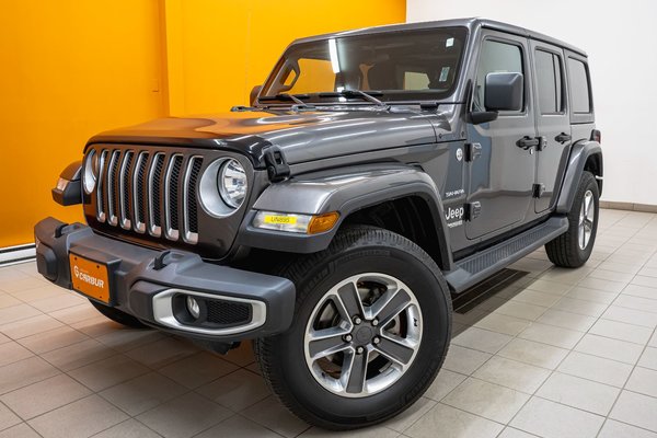 Wrangler SAHARA 4X4 *SIÈGES / VOLANT CHAUFF* CARPLAY USB