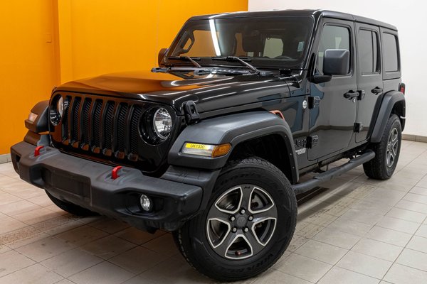 Wrangler SPORT 4X4 V6 *NAV* GR REMORQ CARPLAY TOIT DUR