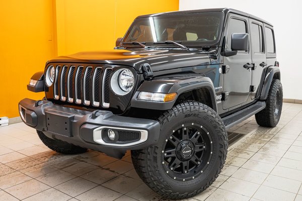 Wrangler SAHARA 4X4 *SIÈGES / VOLANT CHAUF* CARPLAY *BAS KM