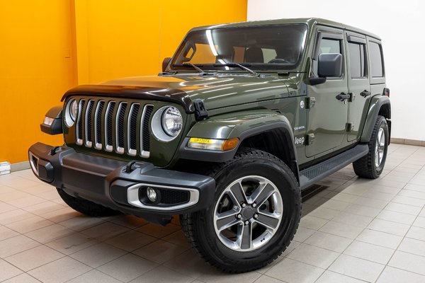 Wrangler SAHARA 4X4 *SIÈGES / VOLANT CHAUF* CARPLAY A/C USB