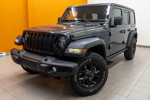 Wrangler WILLYS 4X4 V6 *GR REMORQ* CARPLAY DIFF AUTO