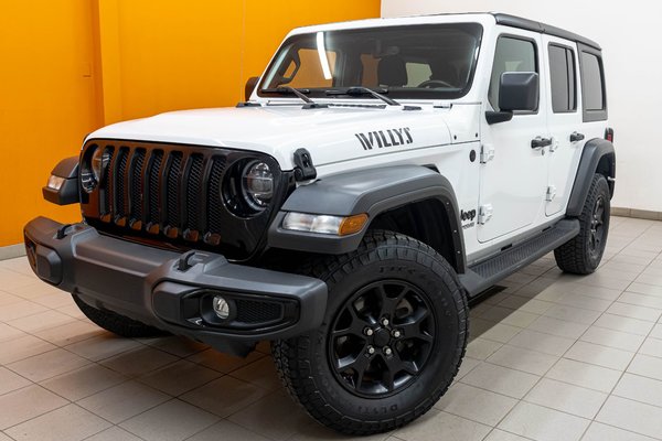 Wrangler WILLYS 4X4 V6 *NAV* SIÈGES CHAUFF ALPINE CARPLAY