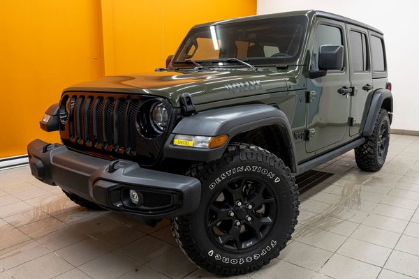 Wrangler WILLYS 4X4 V6 GR TECH *2 TOITS* NAV GR REMORQ