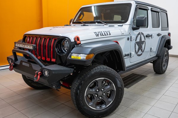 Wrangler WILLYS 4X4 *AUTO* NAV *SIEGES CHAUF* GR. TECH *USB
