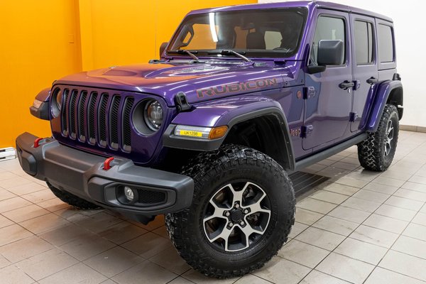 Wrangler RUBICON 4X4 V6 *NAV* CUIR SIÈGES CHAUFF ALPINE