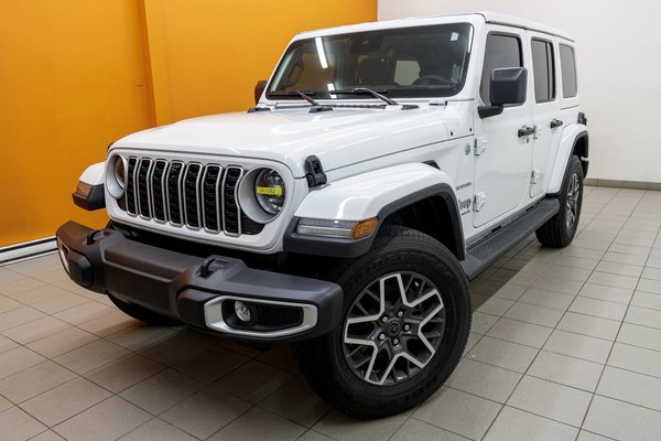 Wrangler SAHARA V6 4X4 *NAV* SIEGES CHAUF *GR. REMORQ* WIFI