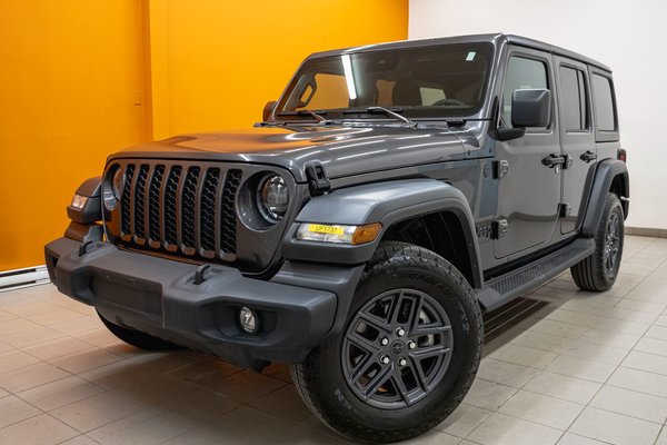 Wrangler SPORT S 4X4 *SIÈGES / VOLANT CHAUFF* CARPLAY USB