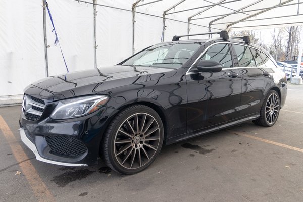 C-Class C300 4MATIC *TOIT* NAV CUIR SIÈGES CHAUFF ALERTES